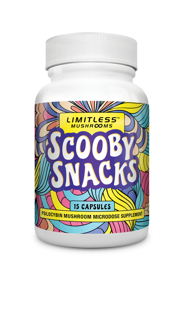 Scooby Snacks 350mg Caps (Limitless Mushrooms)